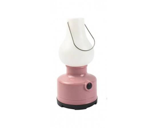Roveli - Lampa de camping Mini, led, cu baterii : Culoare - roz, Set - 2 bucati-