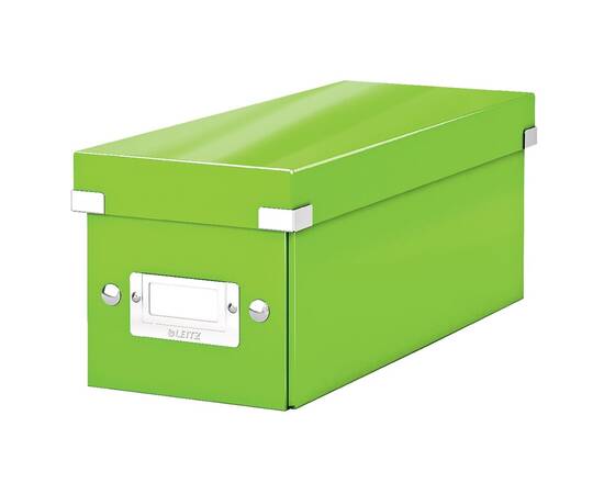 Roveli - Cutie depozitare CD-uri Leitz Click & Store, verde, Culoare (230): Verde-
