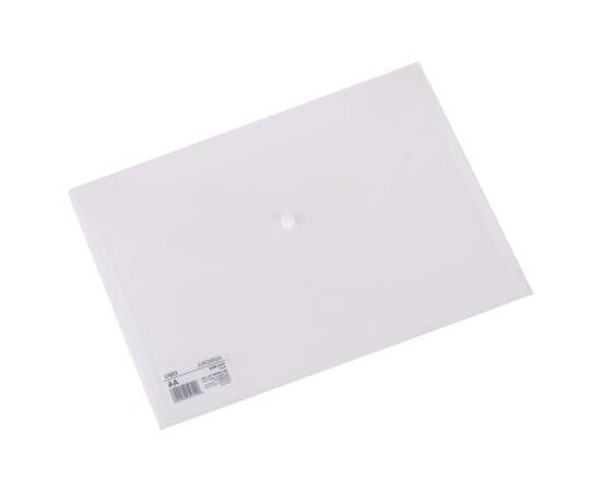 Roveli - Mapa plastic cu capsa A4 Deli - Transparent, Culoare (230): Transparent-