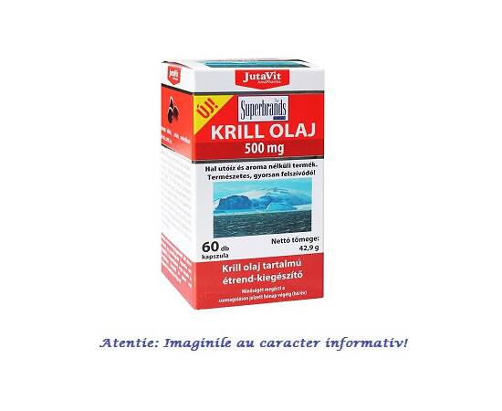 Roveli - Ulei de Krill 500 mg 60 capsule JutaVit-