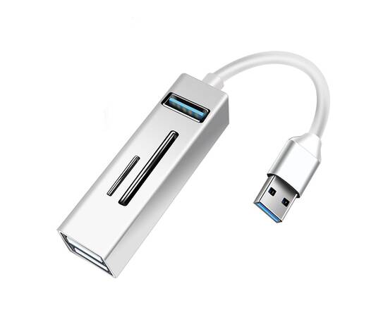 Roveli - Hub HU803 USB 3.0, 5 in 1-
