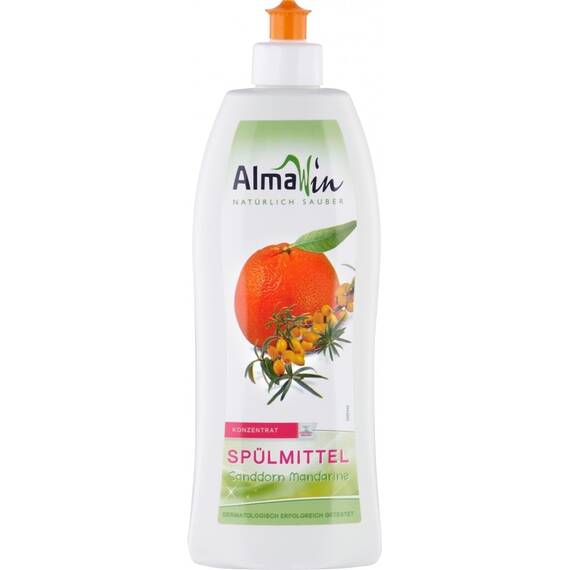 Detergent de vase concentrat cu catina si mandarine eco 500ml AlmaWin - - Roveli