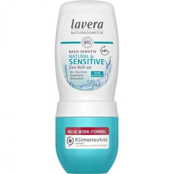 Deo Roll-On Natural si Sensitiv 50ml Lavera - - Roveli