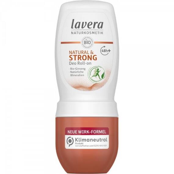 Deo Roll-On Strong cu Gingseng 50ml Lavera - - Roveli