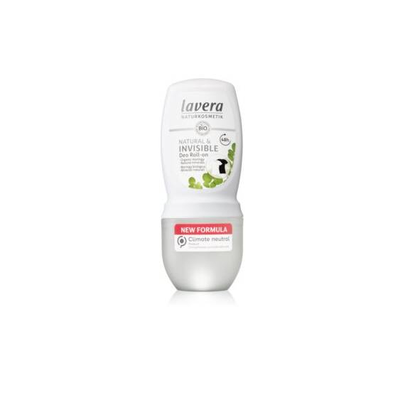 Deo Roll-on Natural si Invizibil 50ml Lavera - - Roveli