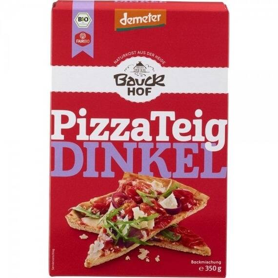 Mix de faina spelta pentru pizza BIO Demeter 350g BauckHof - - Roveli