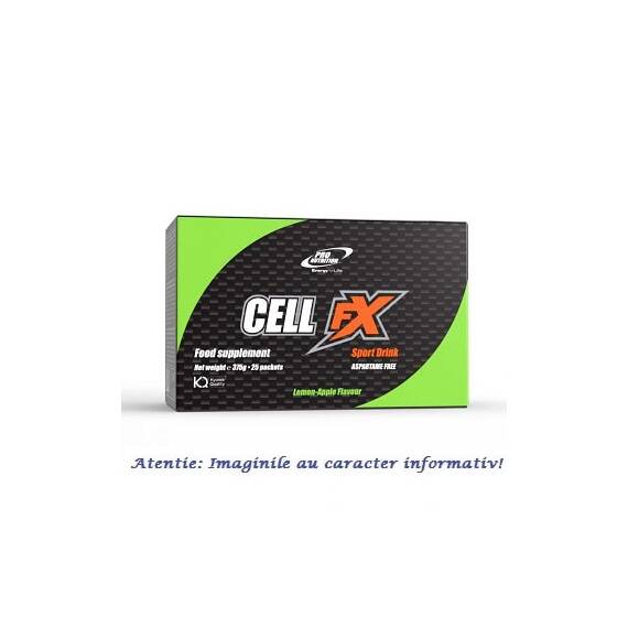Cell FX cu Aroma de Lamaie - Mar 25 plicuri Pro Nutrition - - Roveli
