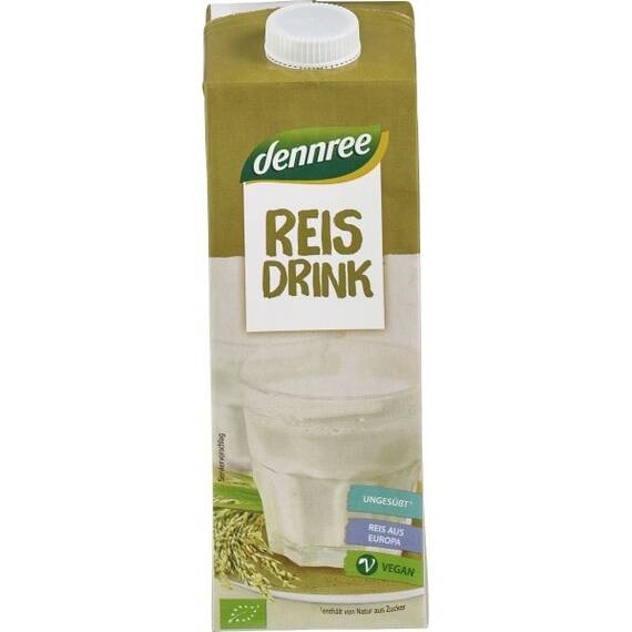 Bautura de orez bio 1l Dennree - - Roveli