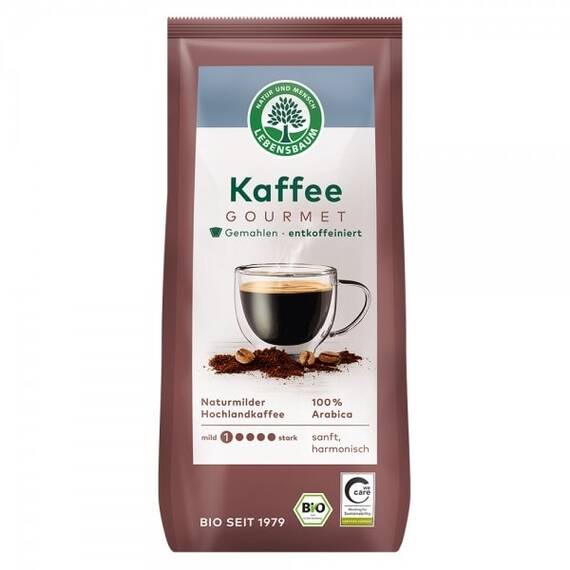 Cafea Gourmet decofeinizat 250g Lebensbaum - - Roveli