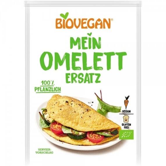 Inlocuitor vegan pentru omleta bio fara gluten 43g Biovegan - - Roveli