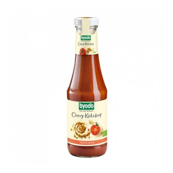 Ketchup curry bio FARA GLUTEN 500ml Byodo - - Roveli