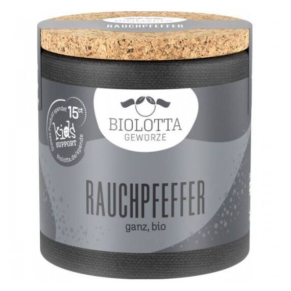 Piper boabe afumat 45g BioLotta - - Roveli