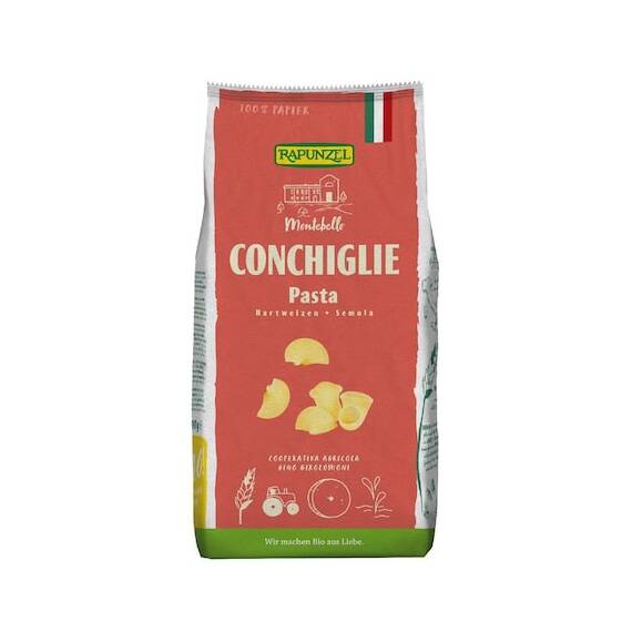 Paste conchiglie semola 500g Rapunzel - - Roveli