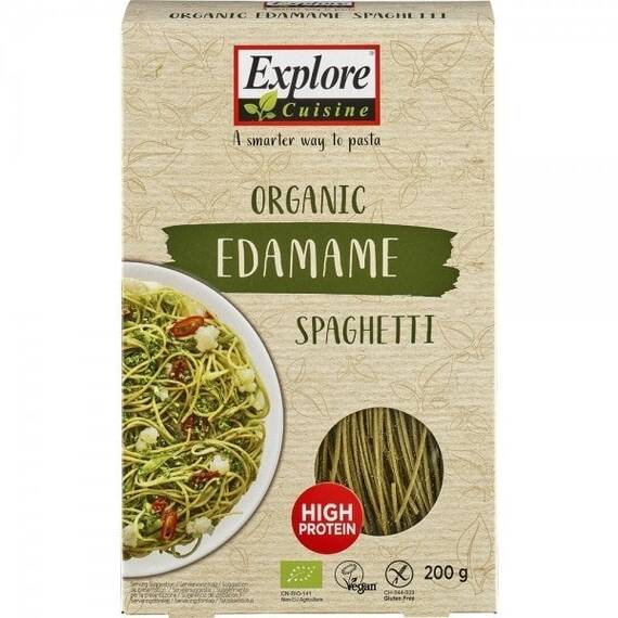 Spaghetti din edamame bio fara gluten 200g Explore Cuisine - - Roveli