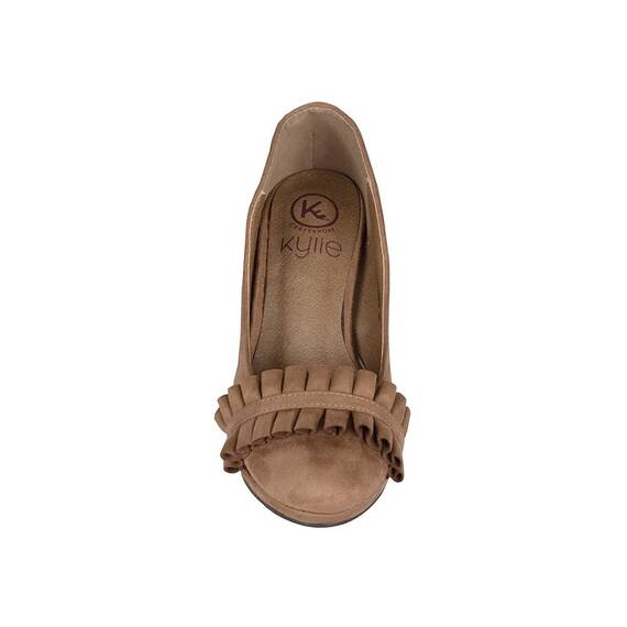 Pantofi de dama cu toc K1808604-T, Culoare (12): Maro, Marime (12): 39 - 3- Roveli