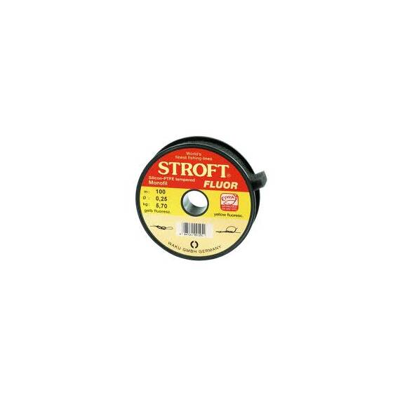 Stroft Fluor 0,25mm/5,70kg rola 100m - - Roveli