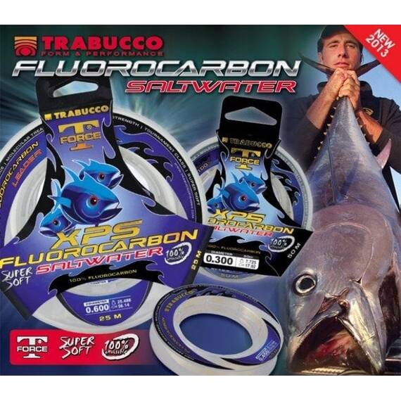 Fir Trabucco T-Force XPS Fluorocarbon SW 50m 0.30mm/7.725kg - - Roveli