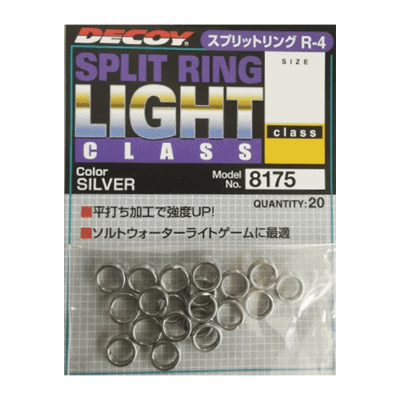 Inele despicate R-4 Light Class Silver - - Roveli