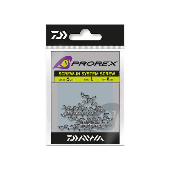 Daiwa Prorex Screw-In Screw (L) 5cm (8buc/plic) - - Roveli