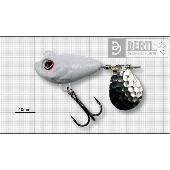 Spinnertail Berti Fish Helic XL 28gr - - Roveli