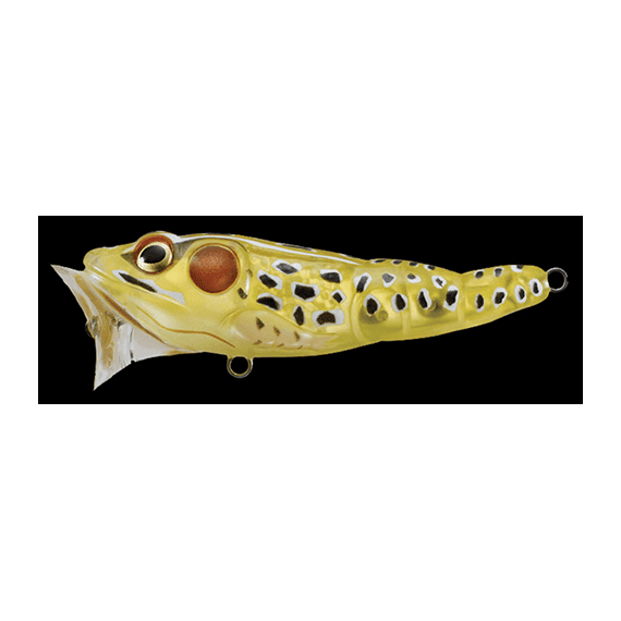 Vobler LiveTarget Frog Popper 6.5cm/7gr - - Roveli