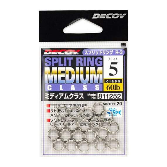 Inele despicate R-3 Medium Class Silver - - Roveli
