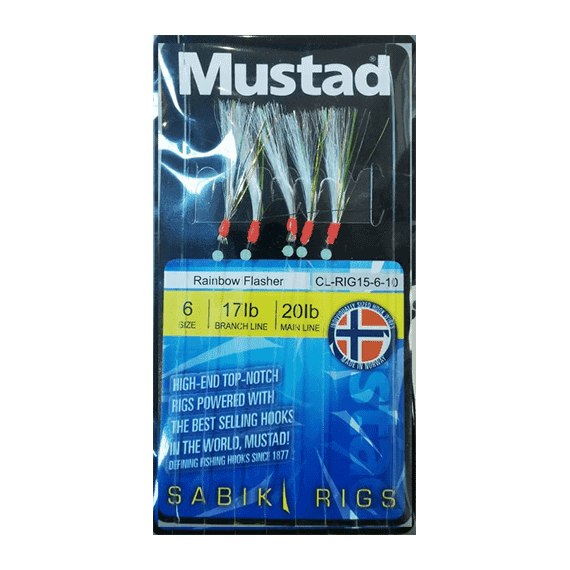 Taparina Mustad Rainbow Flasher (5buc/plic) - - Roveli