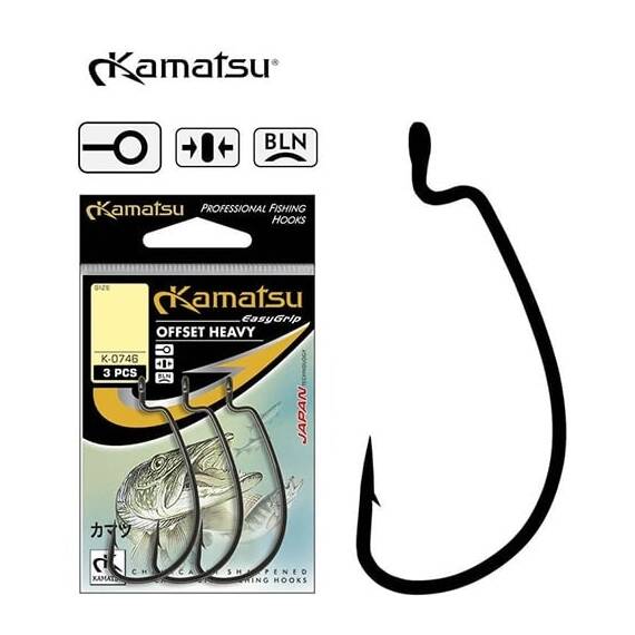 Carlige Offset Heavy Kamatsu BN K-0749 (3buc/plic) - - Roveli