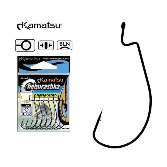 Carlige Kamatsu Offset K-337 (7buc/plic) Nr.8 - Nr.1 - - Roveli