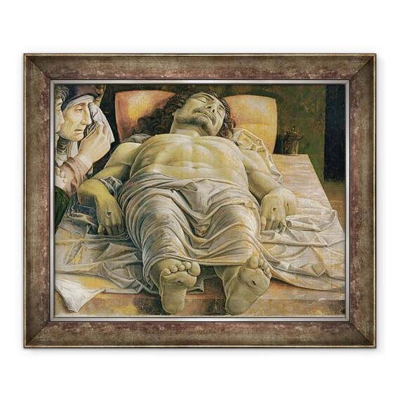 Tablou inramat - Andrea Mantegna - Cristosul mort - - Roveli