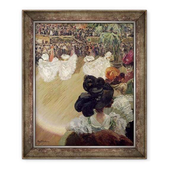 Tablou inramat - Abel-Truchet - Quadrille la Bal Tabarin - - Roveli