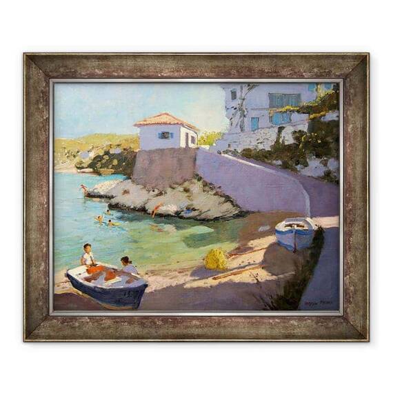 Tablou inramat - Andrew Macara - Plase de pescuit, Samos - - Roveli