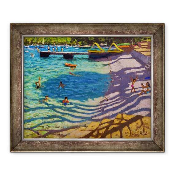 Tablou inramat - Andrew Macara - Umbra copacilor, Vrsar, Croatia, 2018 - - Roveli