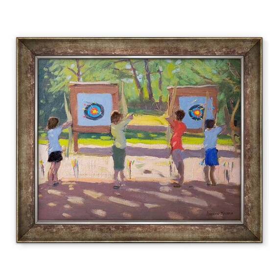 Tablou inramat - Andrew Macara - Tineri arcasi - - Roveli