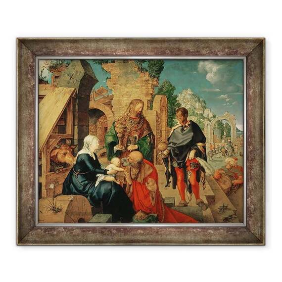Tablou inramat - Albrecht Durer - Adorarea magilor - - Roveli