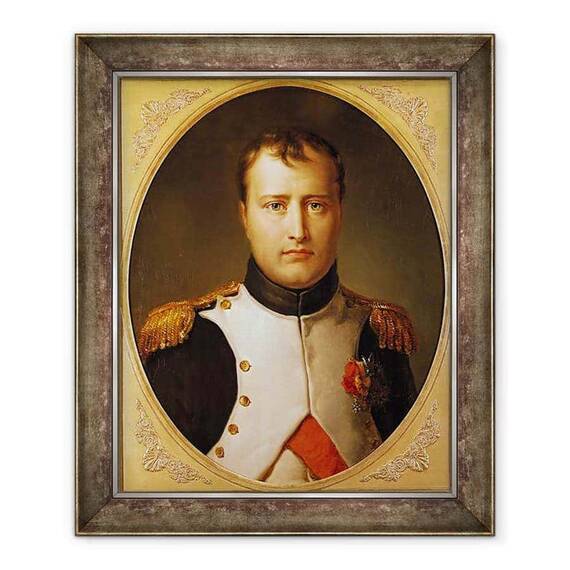 Tablou inramat - Baron Gerard, Francois Pascal Simon - Portretul lui Napoleon 1769-1821 in Uniforma - - Roveli
