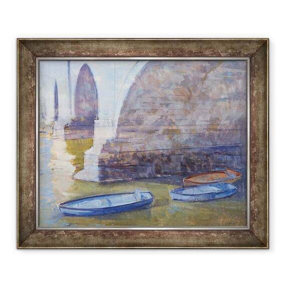 Tablou inramat - Christopher Glanville - Richmond Bridge - - Roveli
