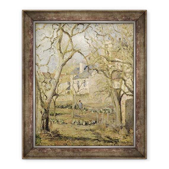 Tablou inramat - Camille Pissarro - Gradina de Legume - - Roveli