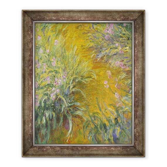Tablou inramat - Claude Monet - Calea prin Irisi - - Roveli