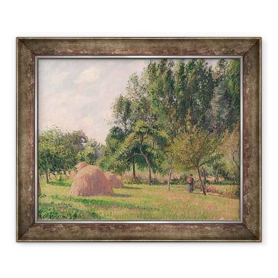Tablou inramat - Camille Pissarro - Capite de fan, Dimineata, Éragny - - Roveli