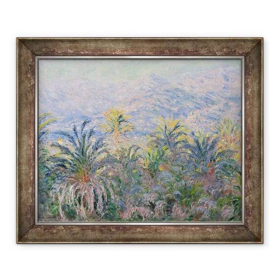 Tablou inramat - Claude Monet - Palmieri la Bordighera - - Roveli
