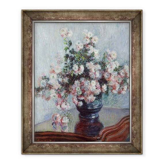 Tablou inramat - Claude Monet - Crizanteme II - - Roveli