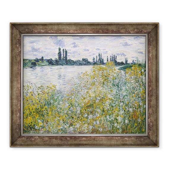 Tablou inramat - Claude Monet - ile aux Fleurs langa Vétheuil - - Roveli