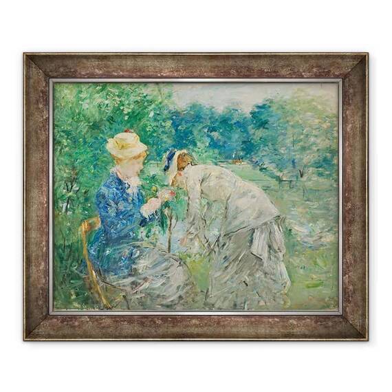 Tablou inramat - Berthe Morisot - in Bois de Boulogne - - Roveli