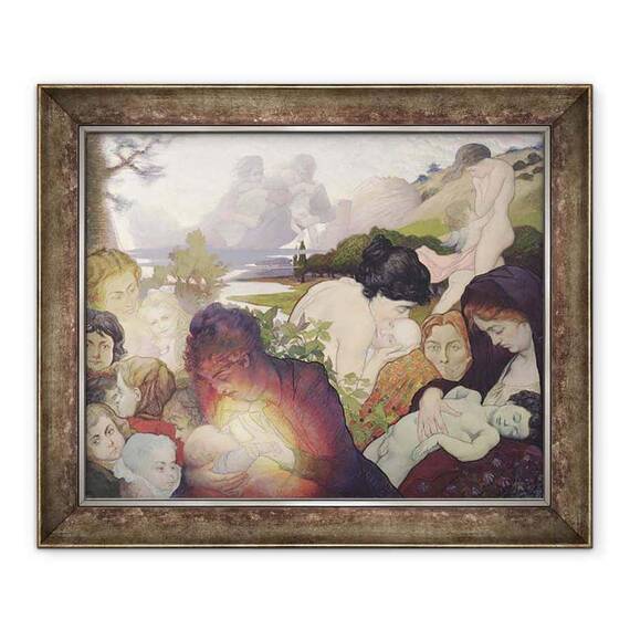 Tablou inramat - Charles Maurin - Maternitate - - Roveli