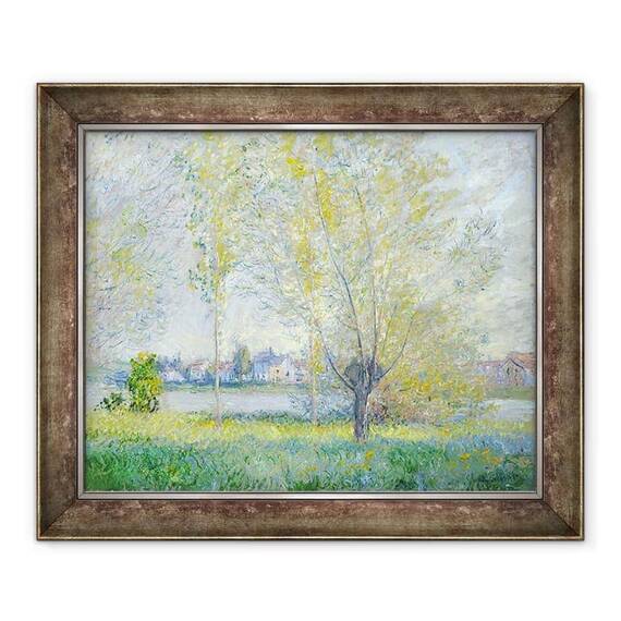 Tablou inramat - Claude Monet - Salcii la Vetheuil - - Roveli