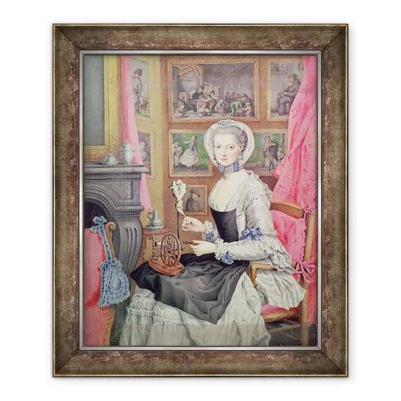 Tablou inramat - Archduchess of Austria Maria Christine - Autoportret - - Roveli