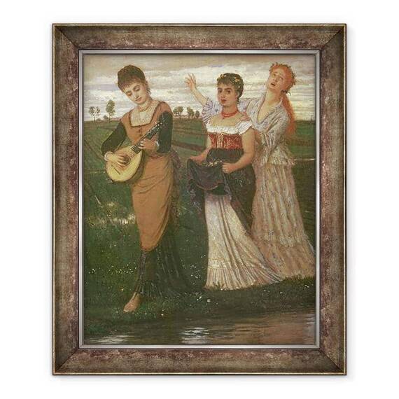 Tablou inramat - Arnold Bocklin - Spring - - Roveli