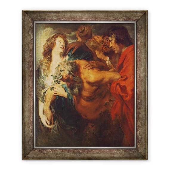 Tablou inramat - Anthony van Dyck - Drunken Silenus - - Roveli