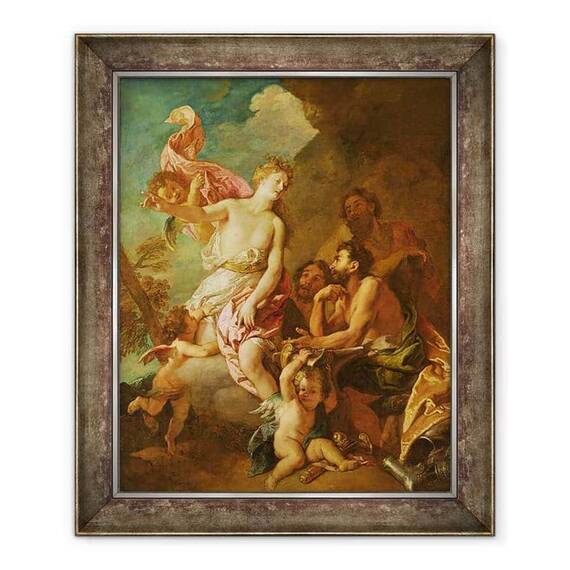 Tablou inramat - Charles de Lafosse - Venus cere arme vulcaniene pentru enea - - Roveli
